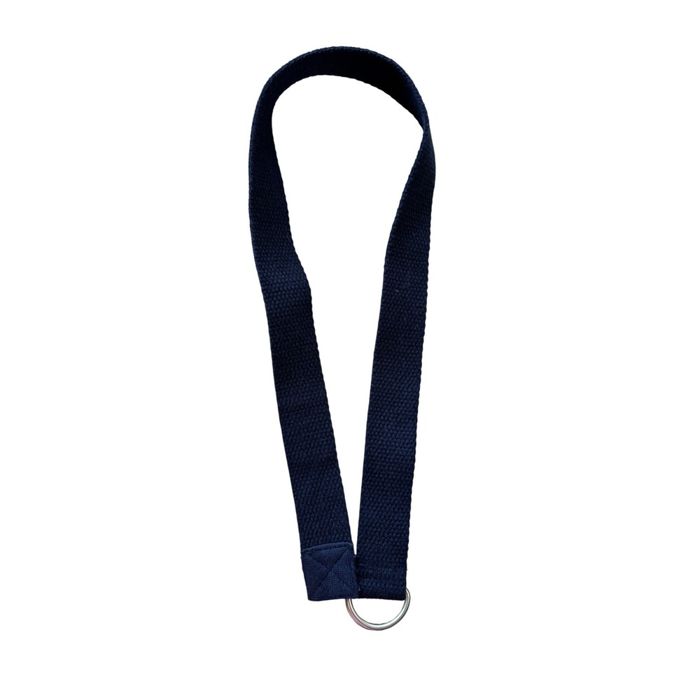 Ralph Lauren Toddler Boys Navy Blue Cotton Webbed D-Ring Belt 24M School Formal